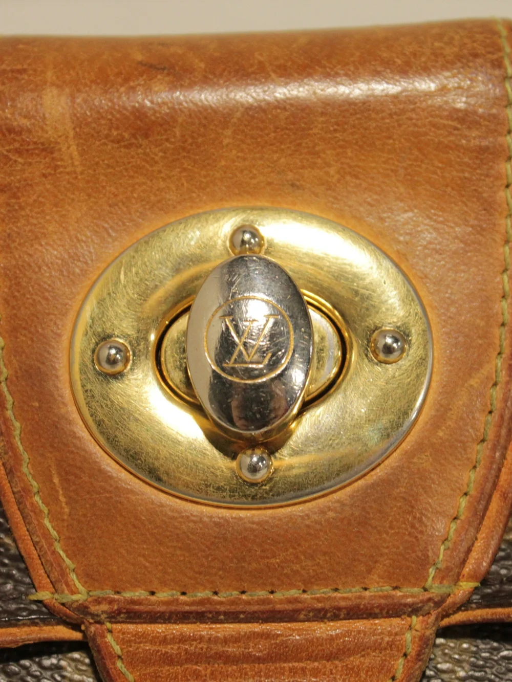 Louis Vuitton Brown Monogram Canvas Clutch Wallet